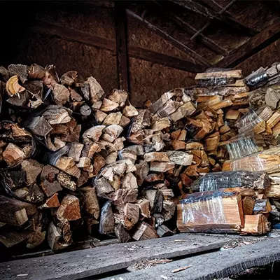 Firewood at Greenbrier Campground