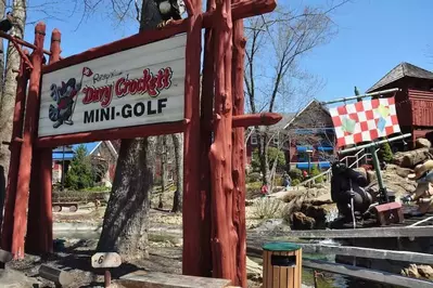 Ripley's Davy Crockett Mini Golf in Gatlinburg TN