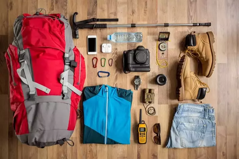 hiking equipment