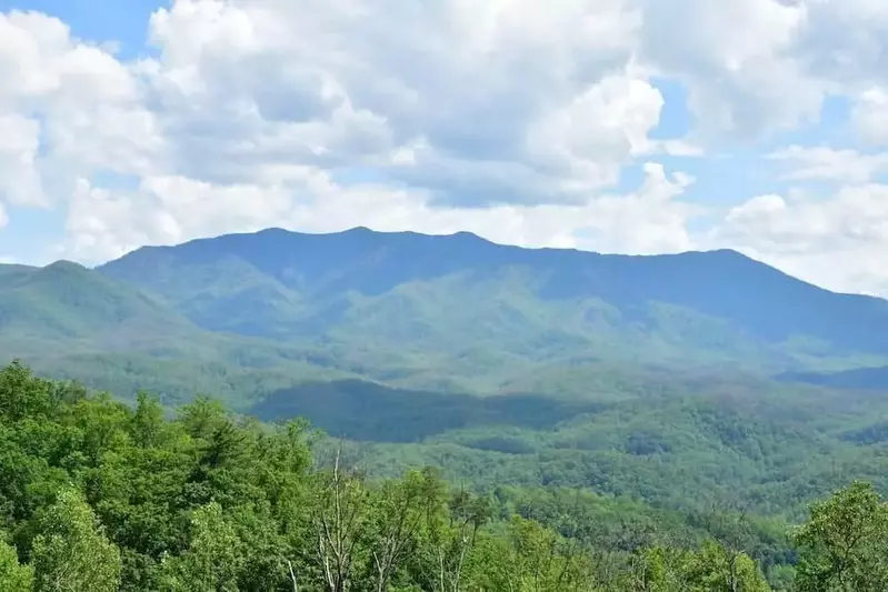 smoky mountains in spring