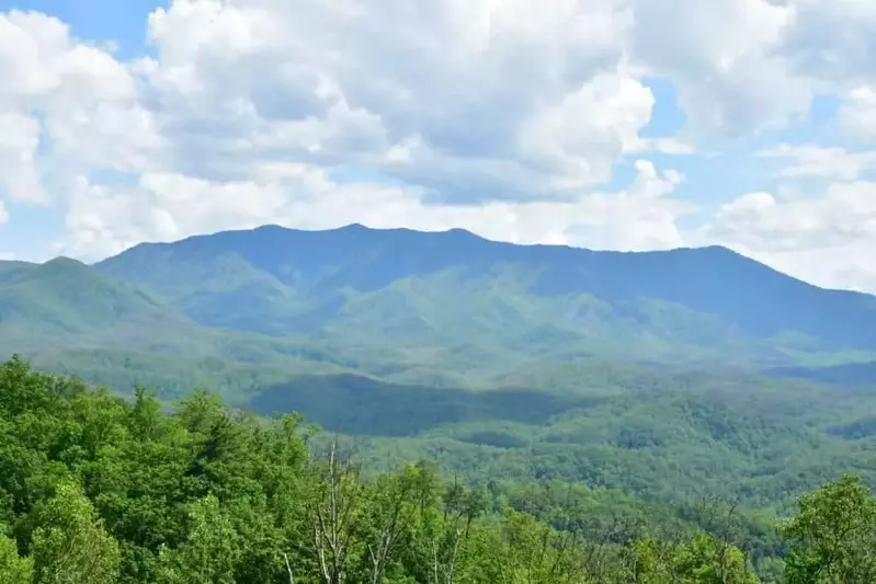 View of the Smoky Mountains