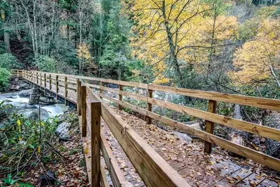 Bridge to the Chimney Tops