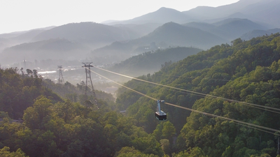 aerial tramway to Ober Mountain