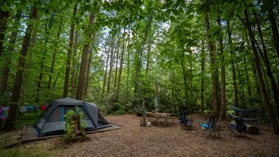 tent camping site