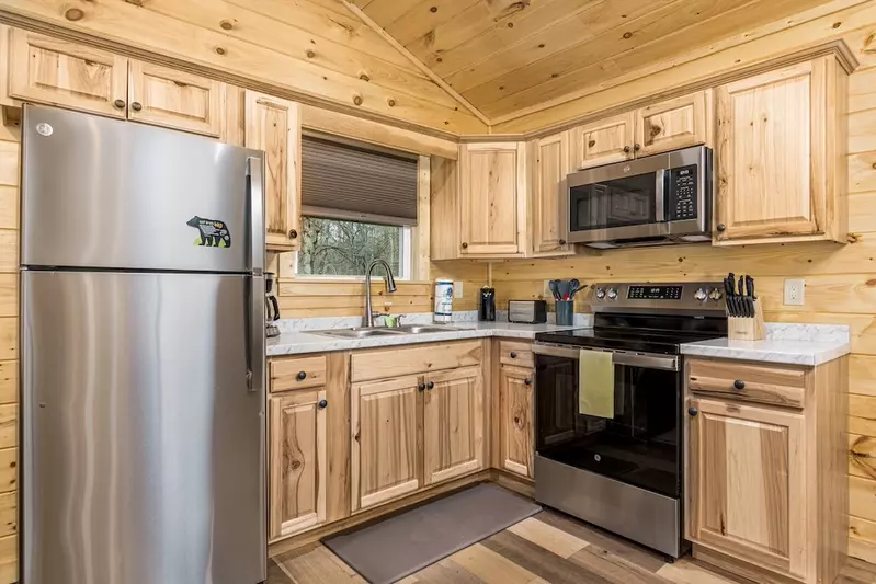Cabin 5 kitchen