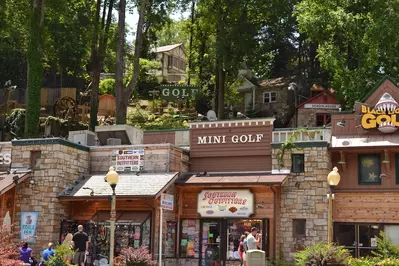 gatlin's fun center is one of the best rainy day activities in Gatlinburg TN