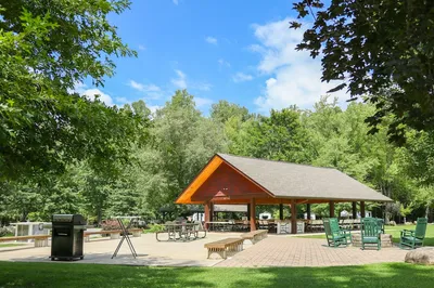 greenbrier shelter during camping in the smokies