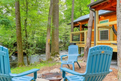 campsite at greenbrier campground in Tennessee