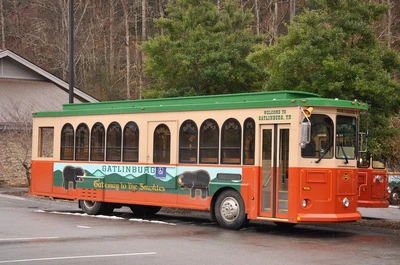 taking the Gatlinburg Trolley is a great way to avoid parking in Gatlinburg